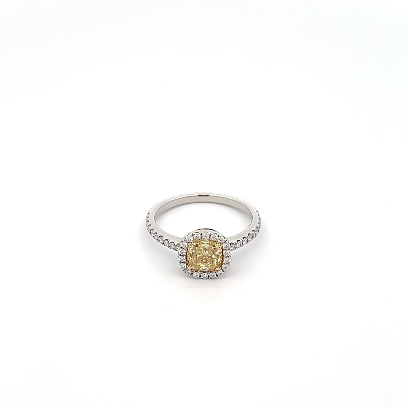 Yellow Diamond Ring