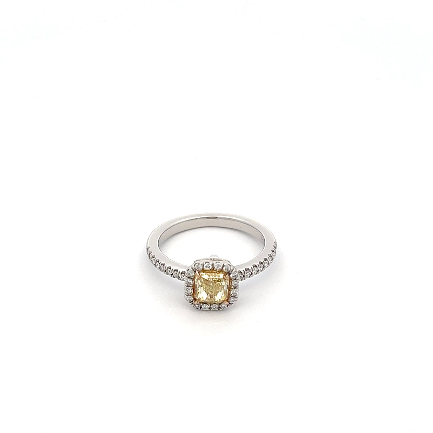 Yellow Diamond Ring