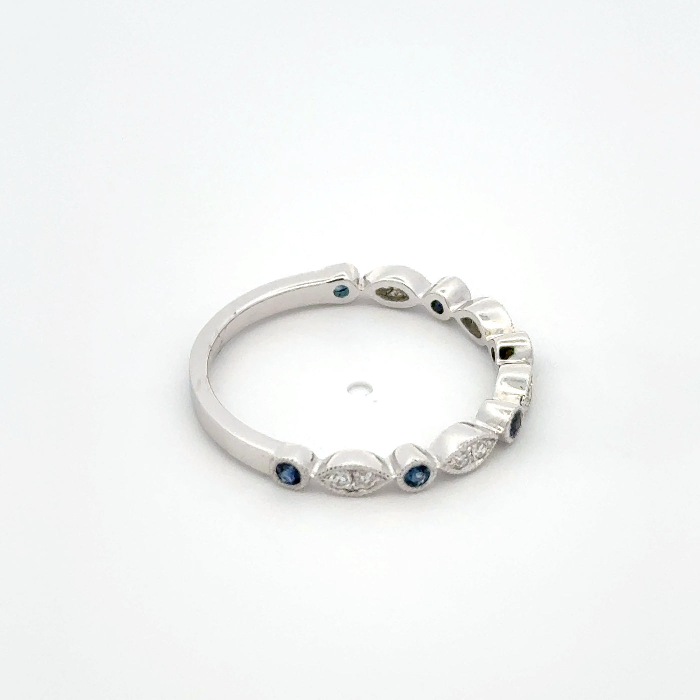 Sapphire and Diamond Band