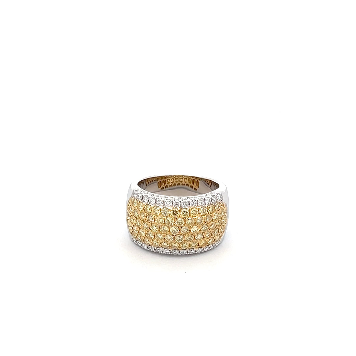 Two-Tone Diamond Ring