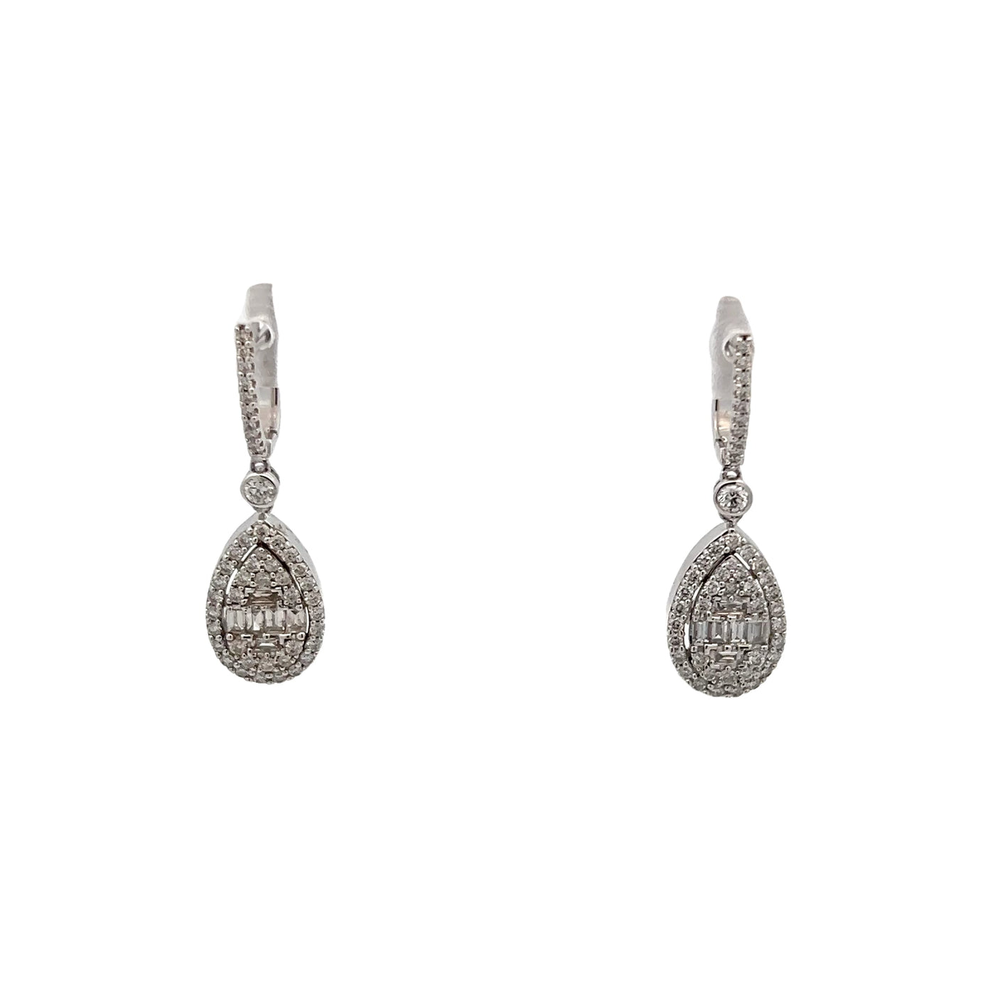 Diamond Drop Earrings