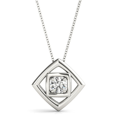 Solitaire Diamond Pendant