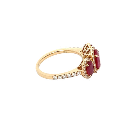 Ruby and Diamond Ring