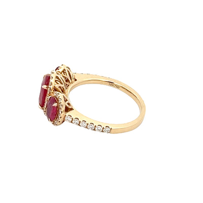 Ruby and Diamond Ring