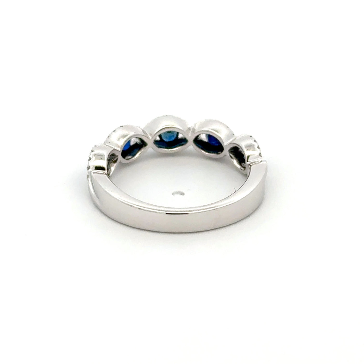 Sapphire and Diamond Band