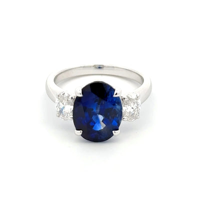 Royal Blue Sapphire Ring