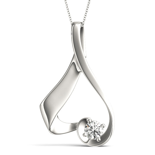 Solitaire Diamond Pendant