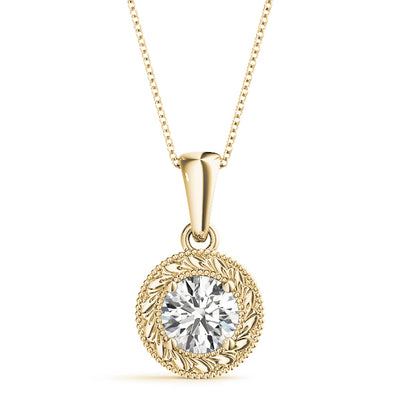 Solitaire Diamond Pendant