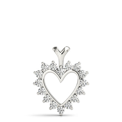 Multi-Diamond Round Pendant