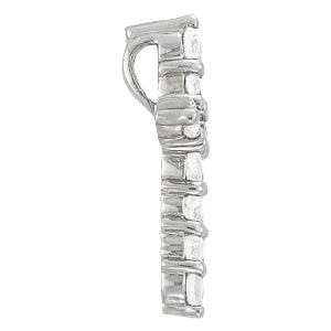 Multi-Diamond Cross Pendant in Gold