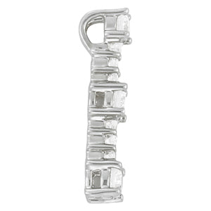 0.6 CT Round Diamond Fashion Pendant