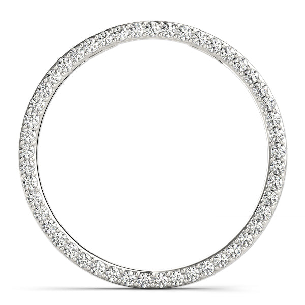 Multi-Diamond Circle Pendant