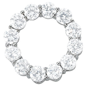 Diamond Circle Pendant