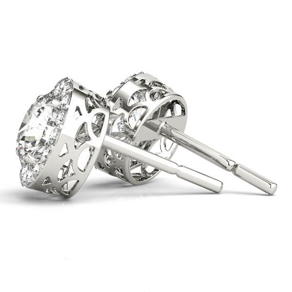 Halo Diamond Earring