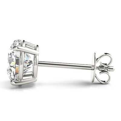 0.375ct Round Diamond Single Stud Earring