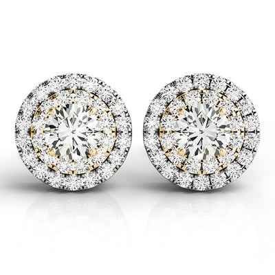 Halo Diamond Earring