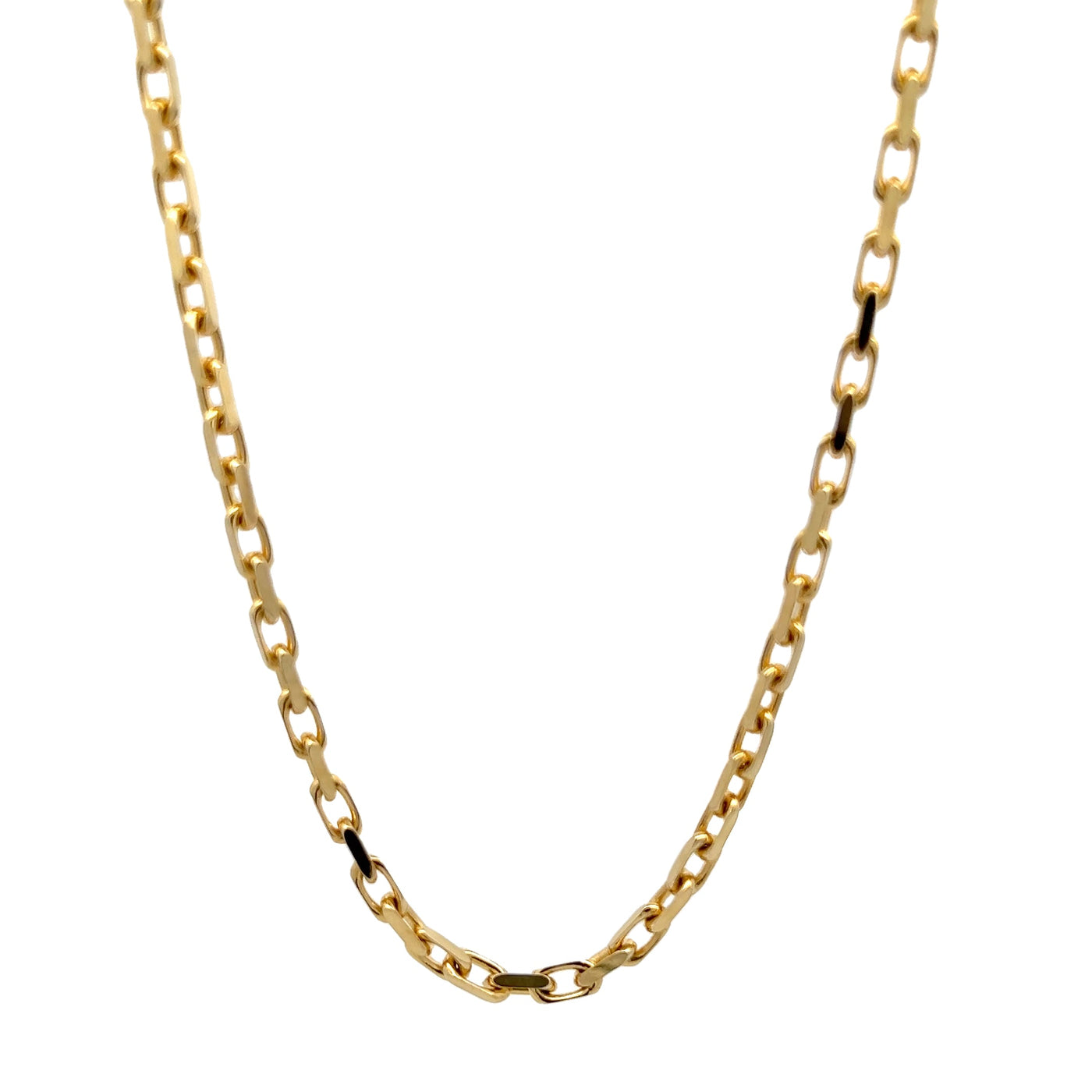 Linked Gold Necklace