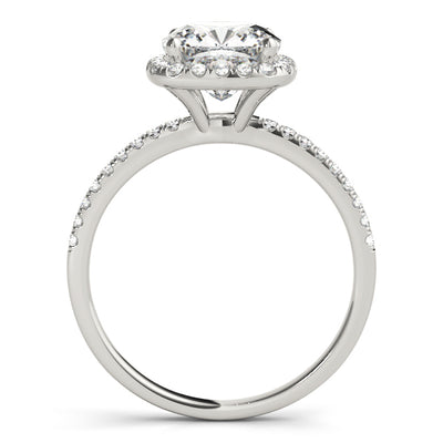 Halo Diamond Engagement Ring