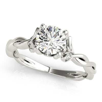 0.75 CT Round Diamond Solitaire Ring