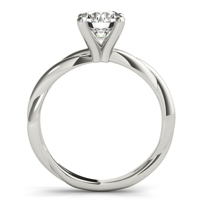 1CT Round Diamond Engagement Ring