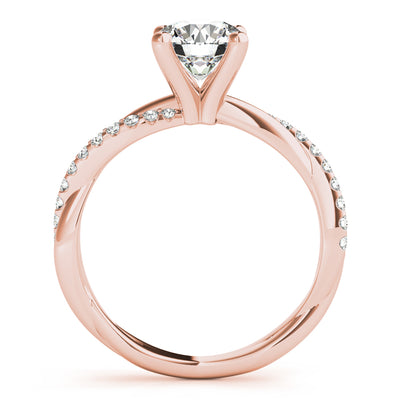 Rose Gold 1 CT Diamond Accent Fashion Ring