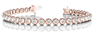 Rose Gold Diamond Tennis Bracelet | 1 CTW