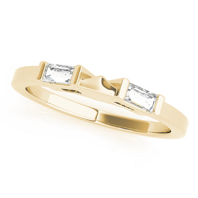 18K Yellow Gold Diamond Wedding Band