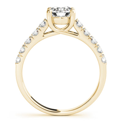 18K Yellow Gold 1 ct Diamond Engagement Ring