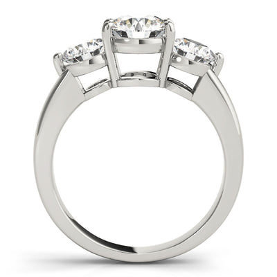 1.5 CTW Round Diamond Three Stone Ring
