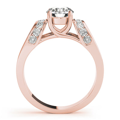 14K Rose Gold 1.33ctw Round Diamond Engagement Ring