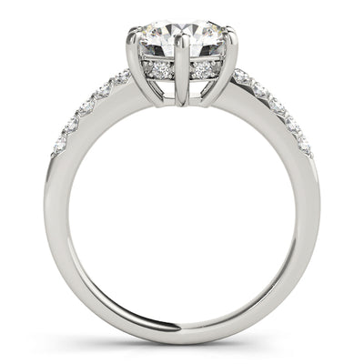1 CT Round Diamond Engagement Ring