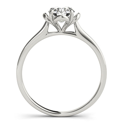 0.33 CT Round Diamond Solitaire Engagement Ring