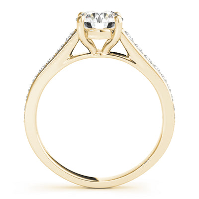 14K Yellow Gold 1.33ctw Round Diamond Ring