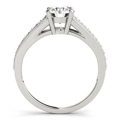 1.0 CT Round Diamond Engagement Ring
