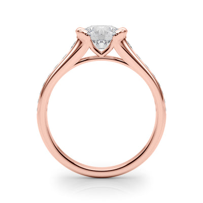 14K Rose Gold 1.33ctw Diamond Engagement Ring