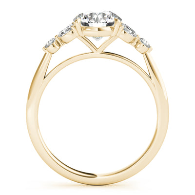 14K Yellow Gold Diamond Engagement Ring 1.33ctw