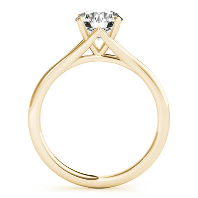 18K Yellow Gold 1ct Diamond Solitaire Engagement Ring