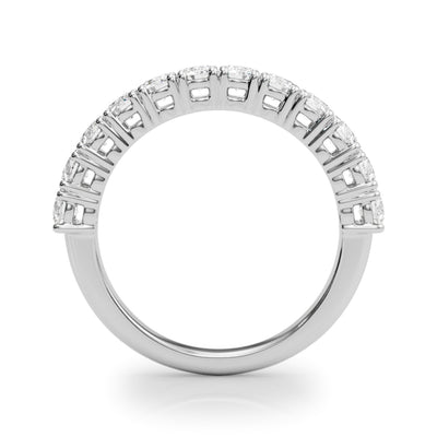 12-Diamond Multi-Stone Wedding Ring