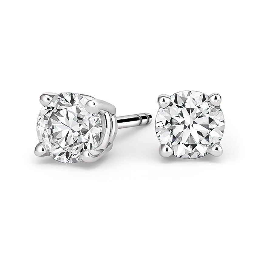 Natural Diamond Stud Earrings Program