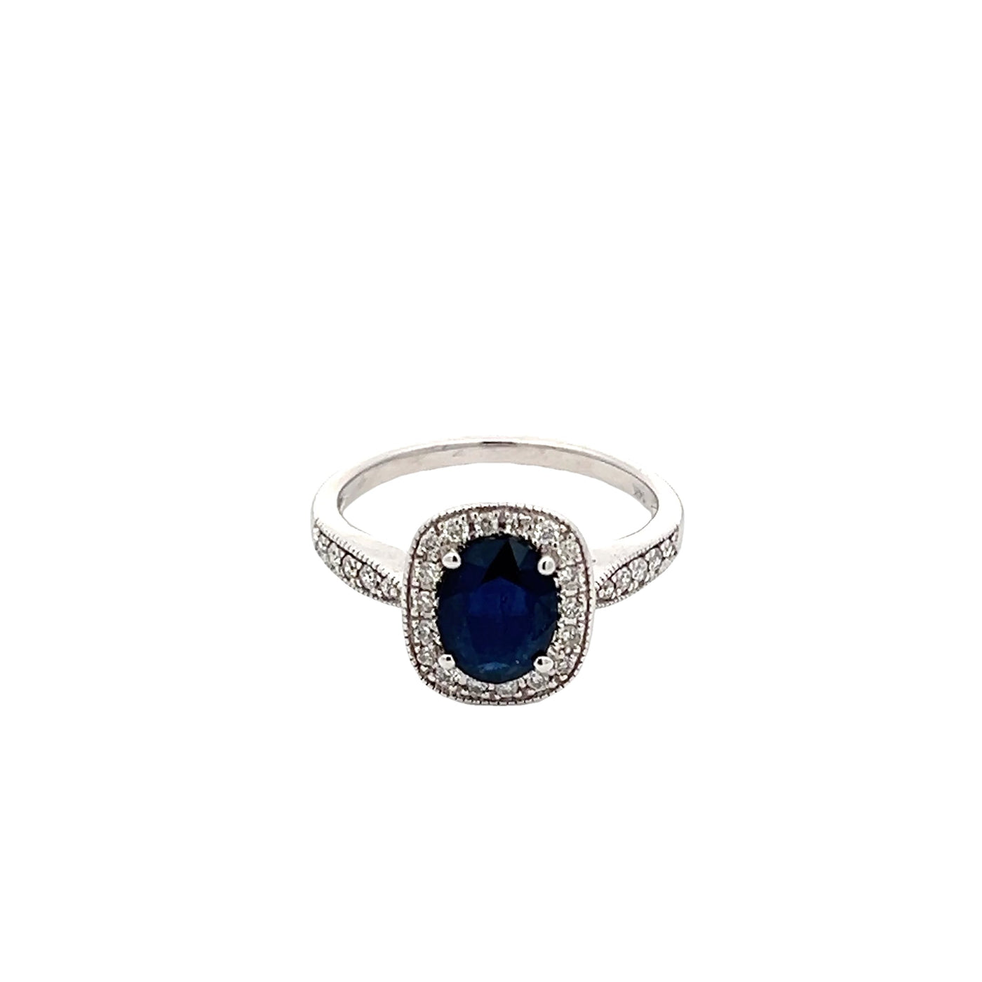 Pre-owned Sapphire and diamond Ring