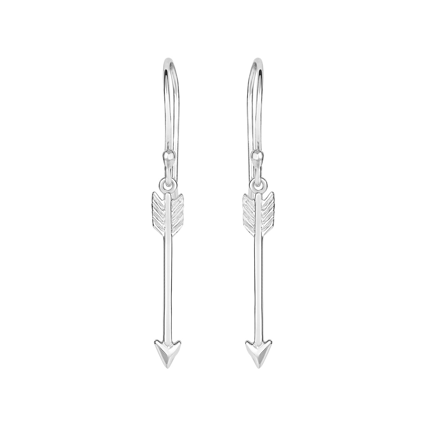 Silver Arrow Earring