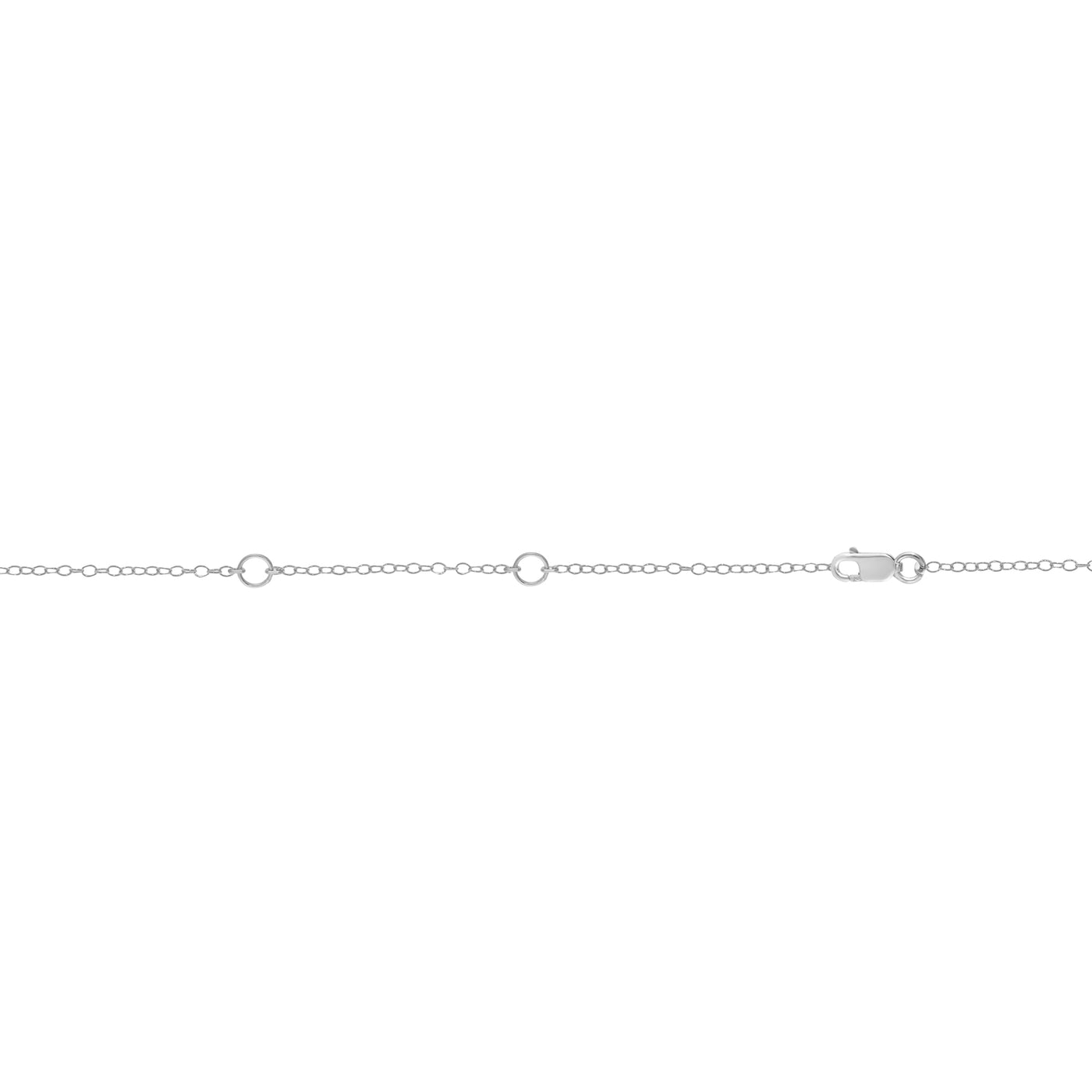 Silver .8mm Double Extendable Cable Chain