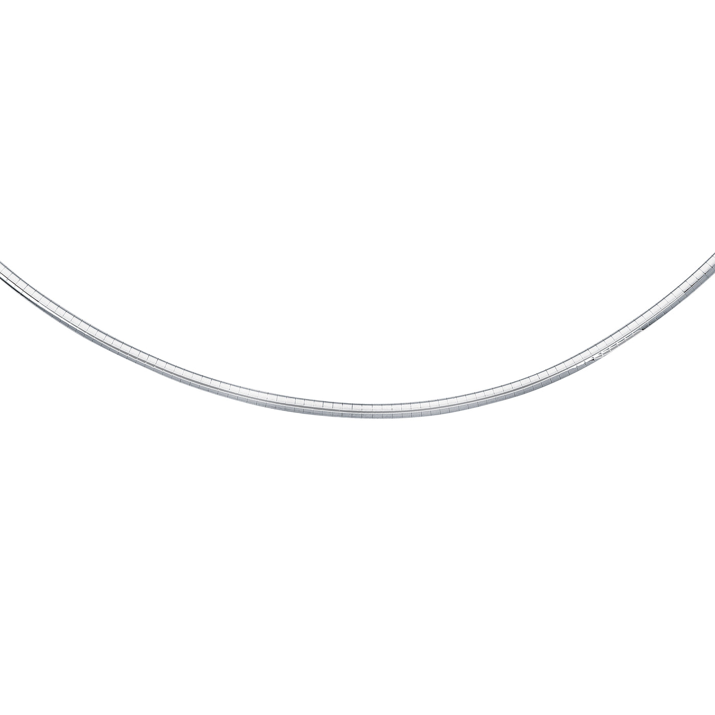 Silver 3mm Omega Chain