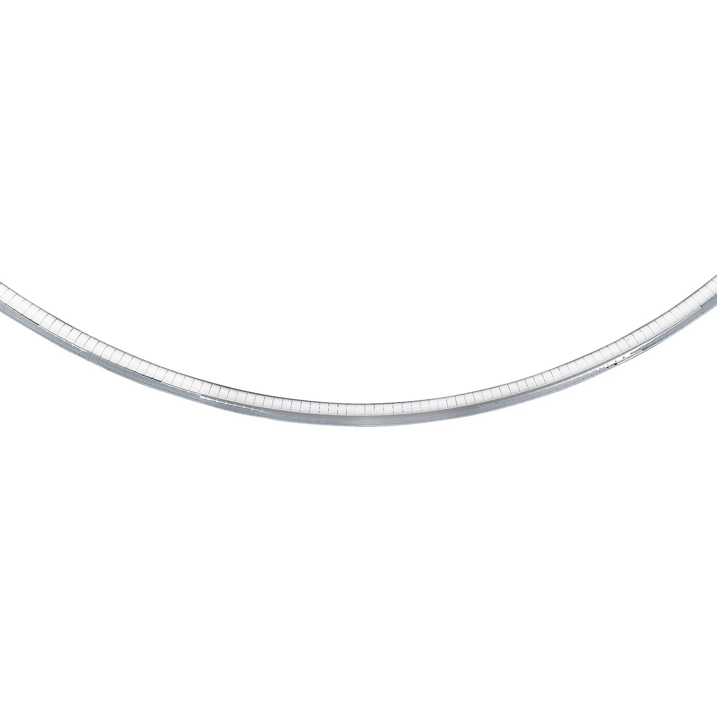 Silver 6mm Omega Chain