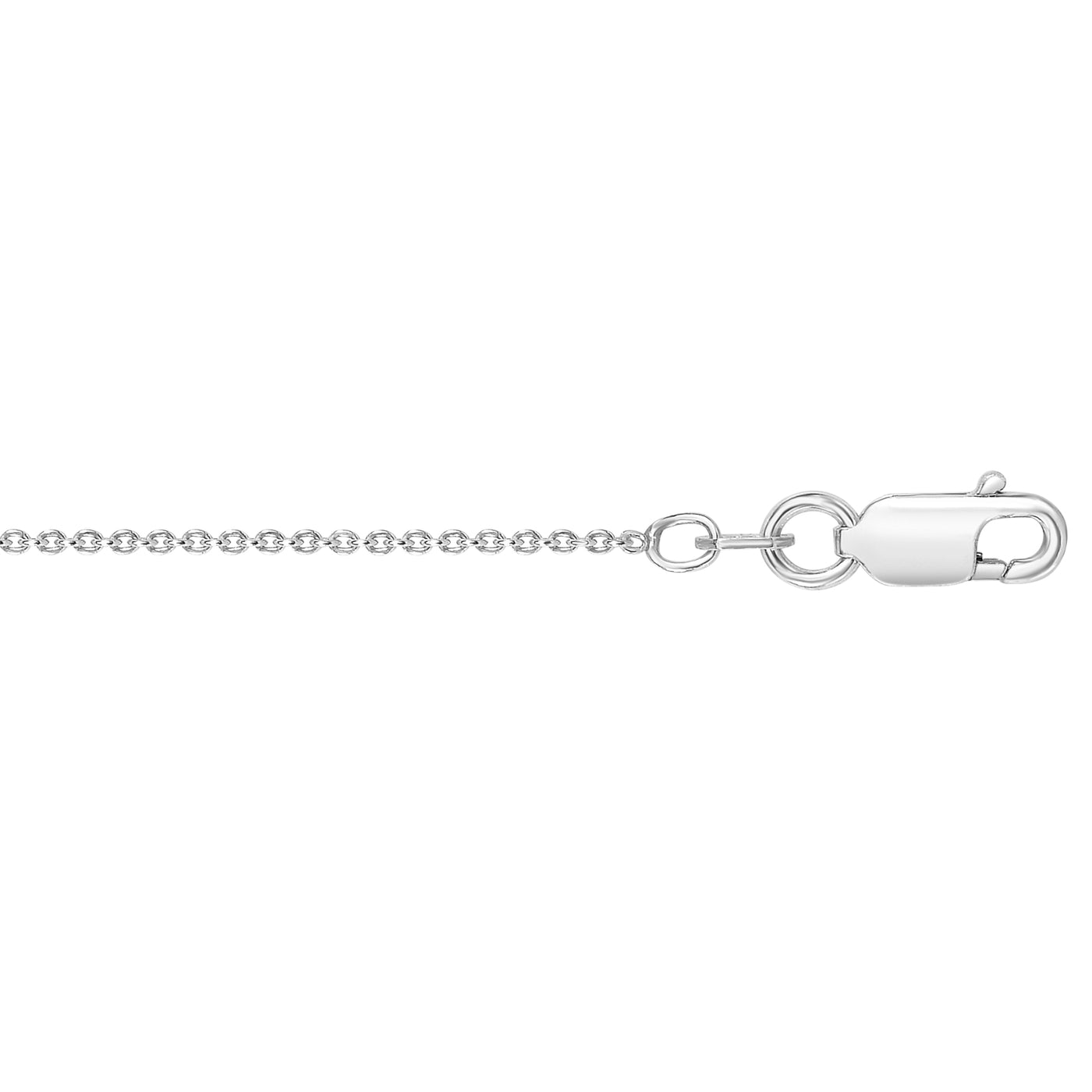 Silver .9mm Round Cable Chain