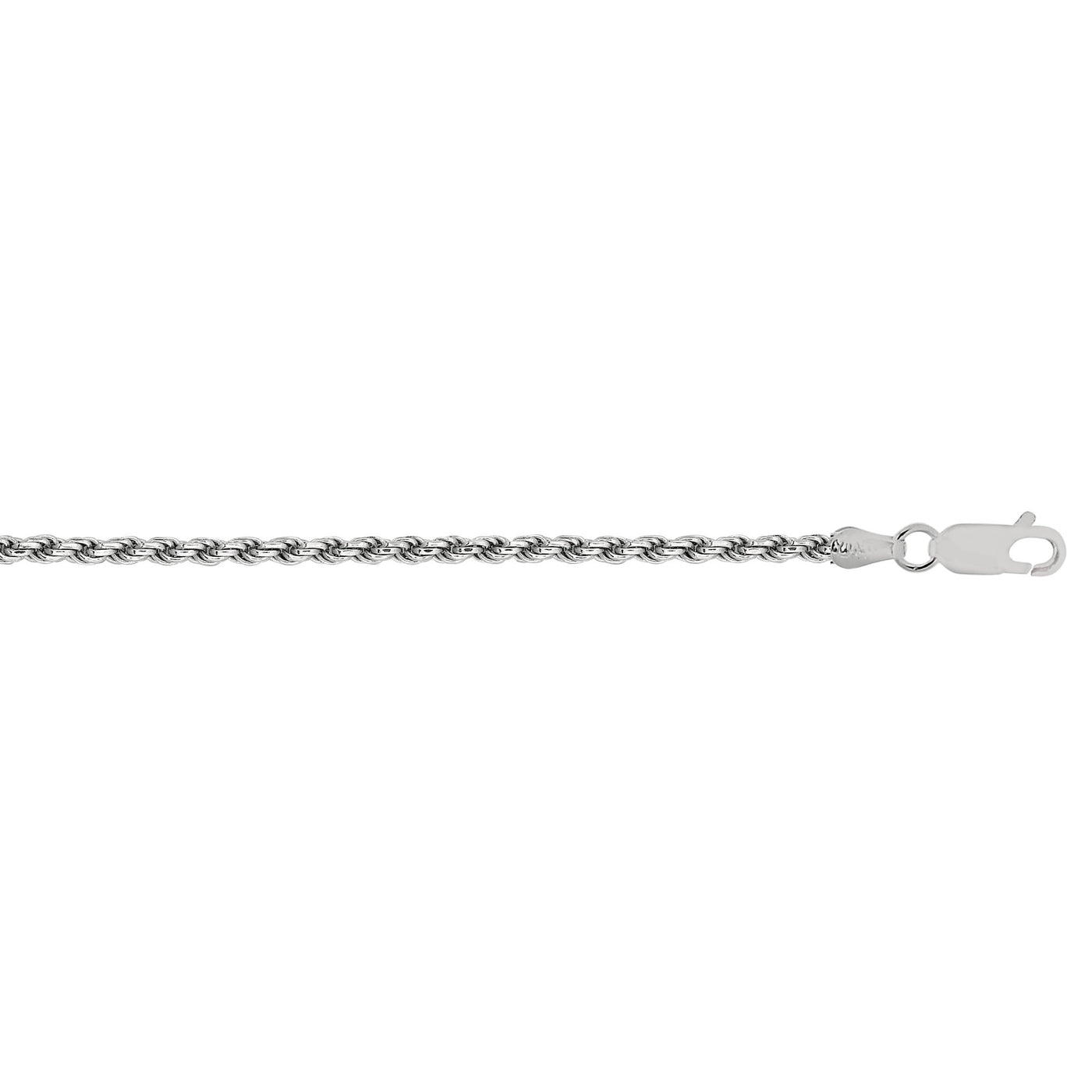 Silver 1.25mm Rope Chain