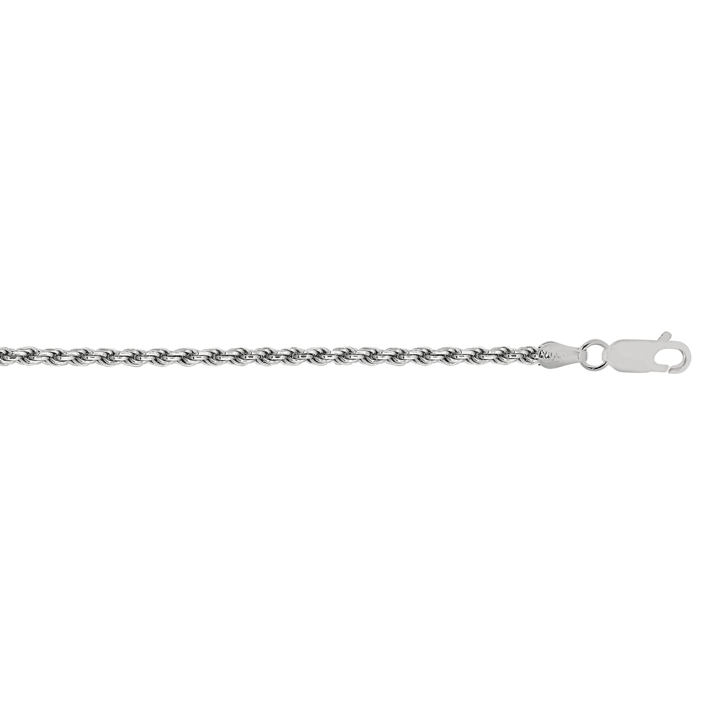 Silver 1.25mm Rope Chain