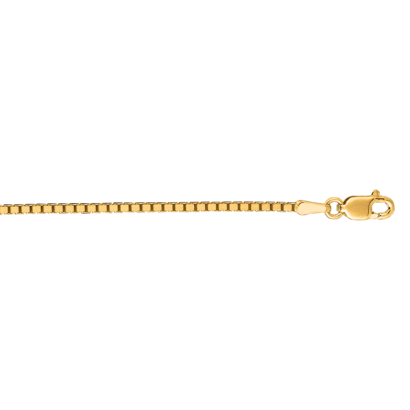 14K Gold 1.4mm Classic Box Chain