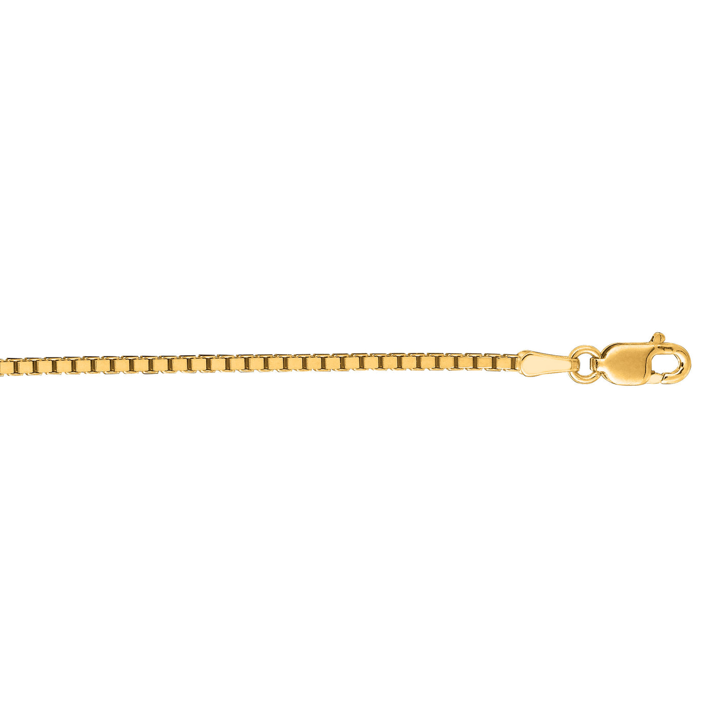 14K Gold 1.4mm Classic Box Chain