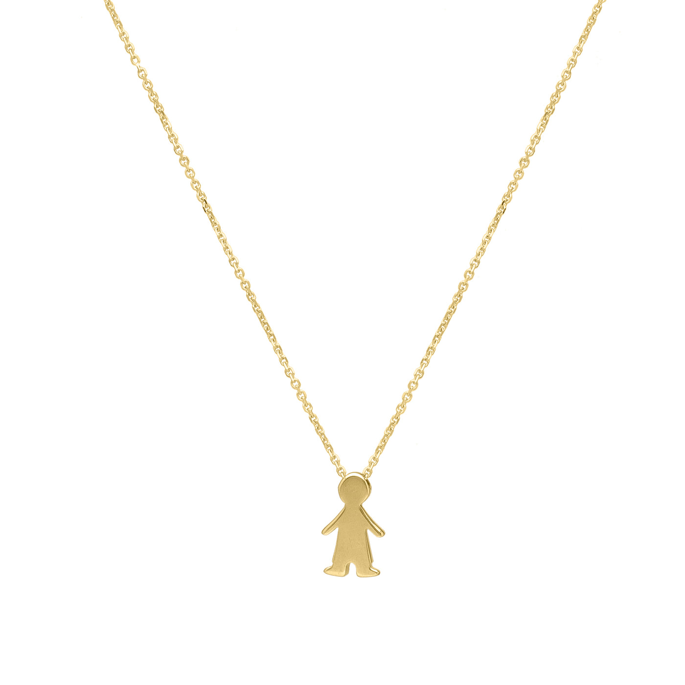 14K Boy Necklace